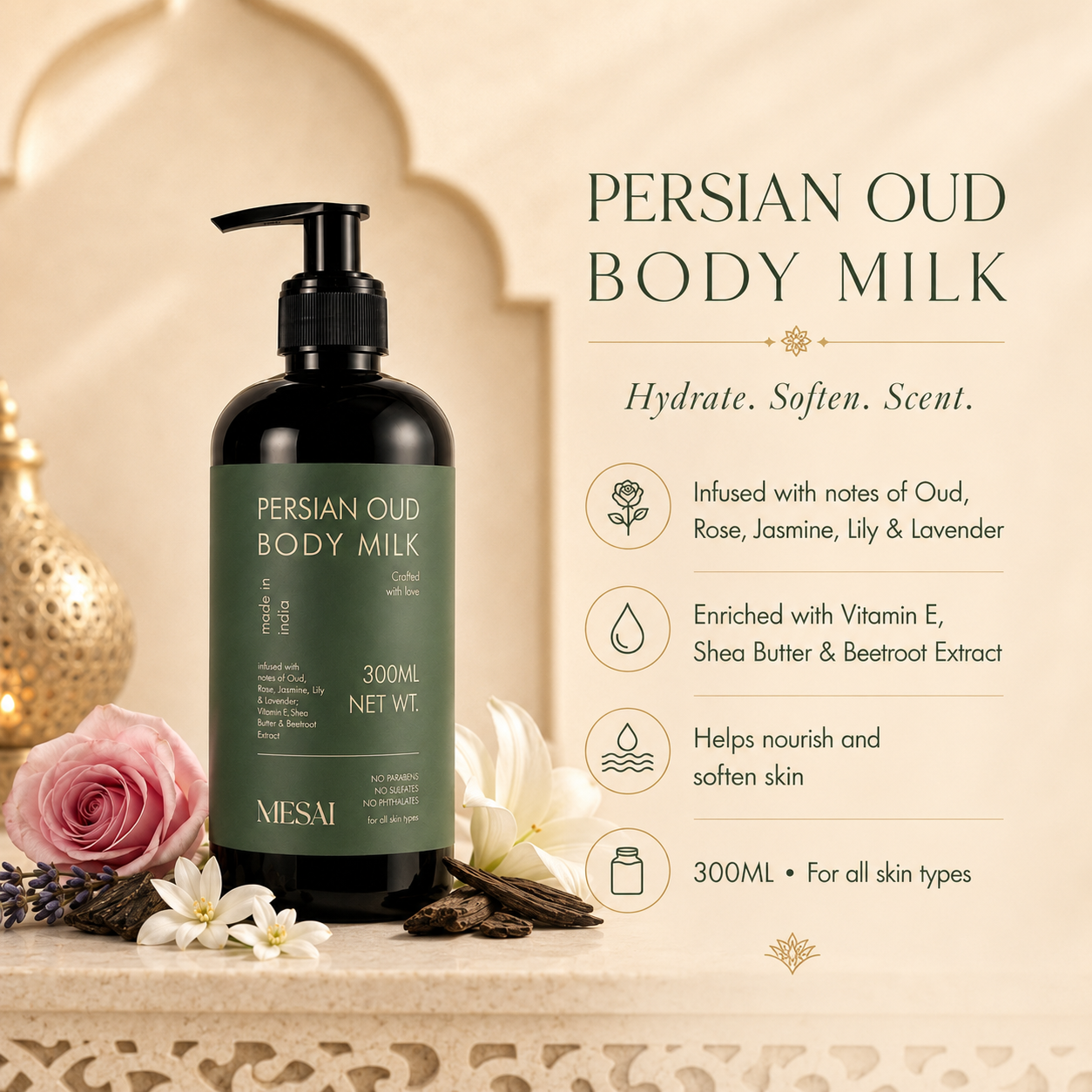 Persian Oud Body Milk