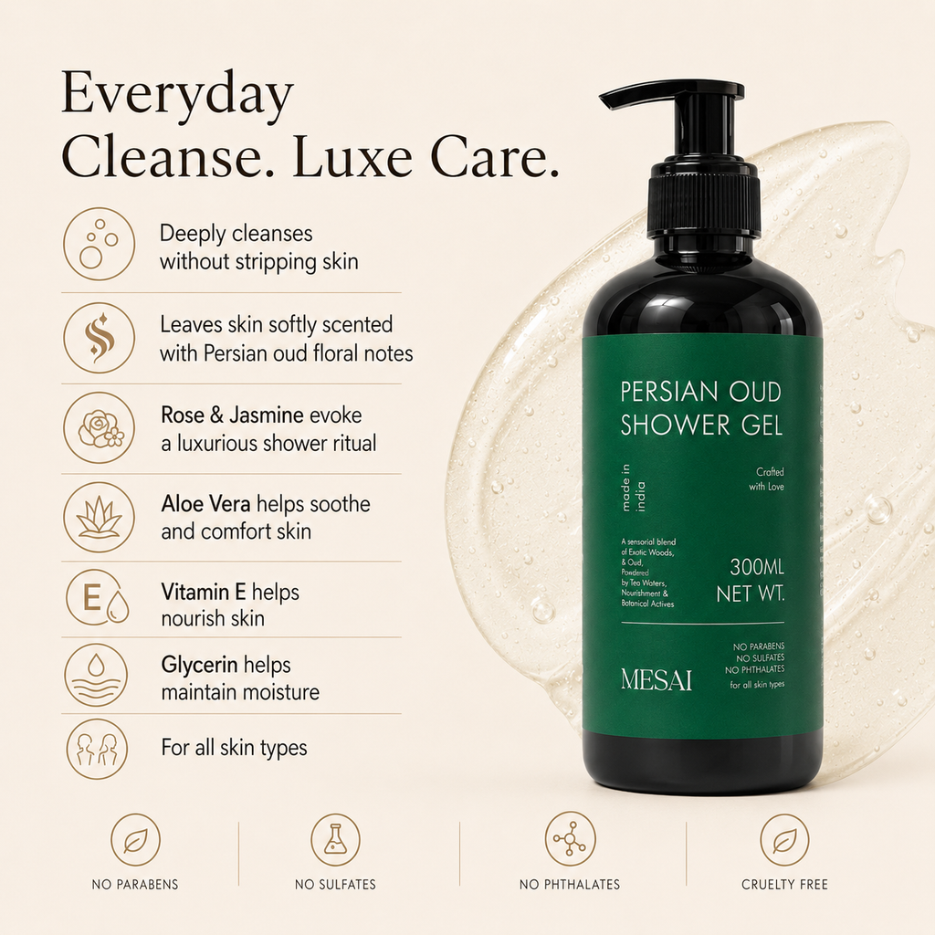 Persian Oud Shower Gel