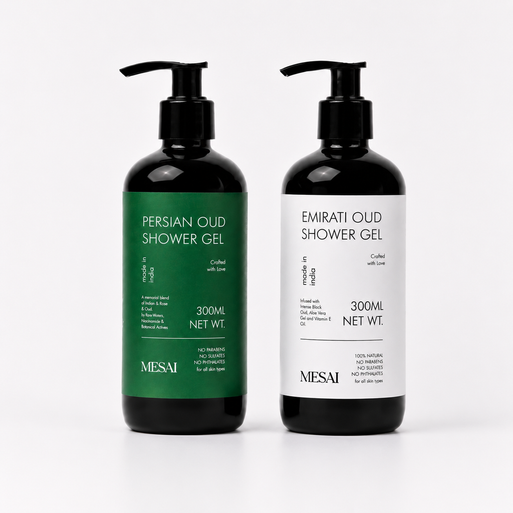Persian + Emirati Oud Shower Gel Combo