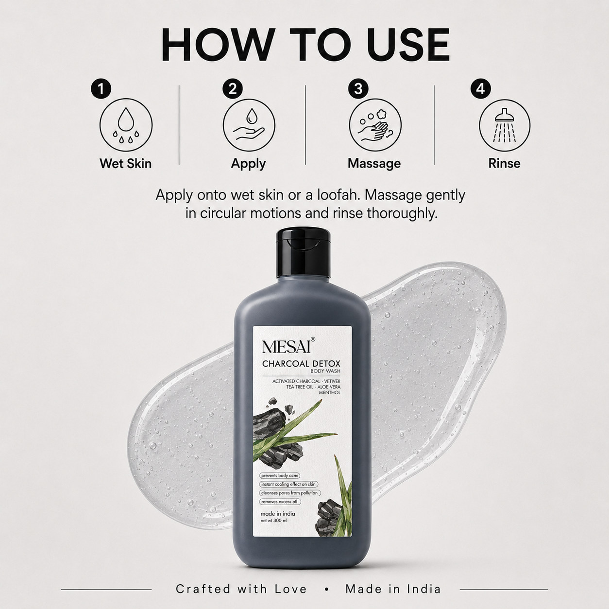 Charcoal Detox Body Wash