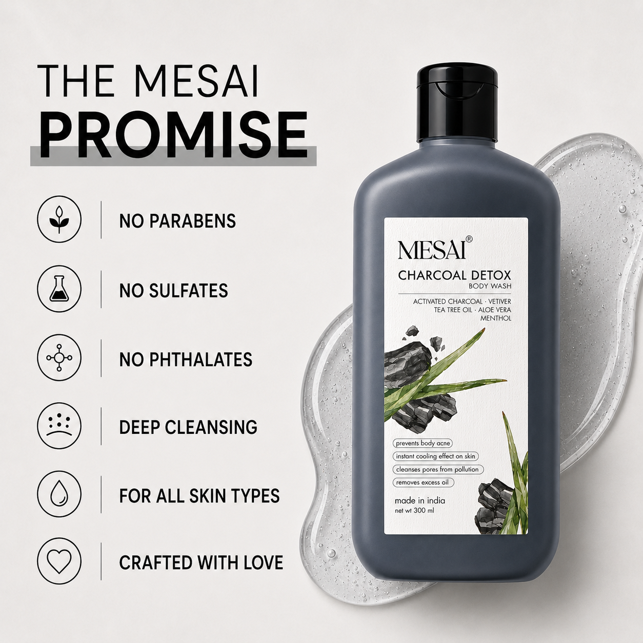 Charcoal Detox Body Wash