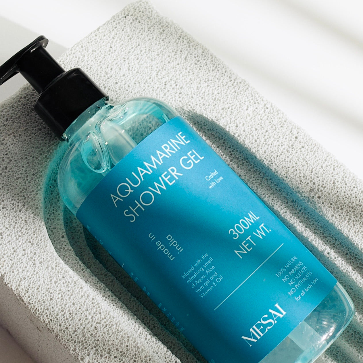 Indian Oud × Aquamarine Shower Gel Combo