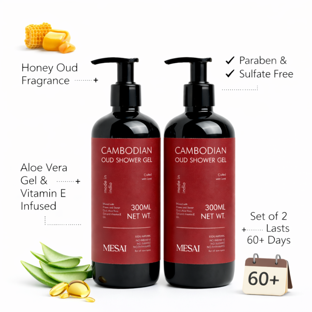 Cambodian Oud Shower Gel Duo